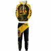 NWZSM Movie Cobra Kai Hoodies Cosplay Costume Karate Kid Jackets 3d Printing Zipper Sweatshirts Men Women Sports Coat