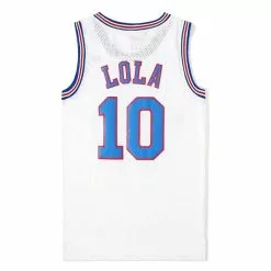 NWZSM Movie Cosplay Costumes Space-jam 23 1 Bugs 10 Lola 22 Murray Bunny Basketball Jersey Stitched Number -Zentai shop online Movie Cosplay Costumes Space Jam 23 JD 1 BUGS 10 LOLA 22 Murray Bunny Basketball Jersey 4.jpg 640x640q80 4.jpg 4