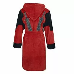 WAWACOS Movie Deadpool Bathrobe Adult Unisex Winter Warm Flannel Hooded Pajamas Halloween Cosplay Costume Sleepwear Robe -Zentai shop online Movie Deadpool Bathrobe Adult Unisex Winter Warm Flannel Hooded Pajamas Halloween Deadpool Cosplay Costume Sleepwear Robe 2.jpg 640x640q80 2.jpg 2