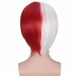 Cosplay&ware My Hero Academia Shoto Todoroki Cosplay Wig White And Red Short Boku No Hiro Akademia Shouto Costume Wigs & Cap -Zentai shop online My Hero Academia Shoto Todoroki Cosplay Wig White And Red Short Wig Boku no Hiro Akademia 4.jpg 640x640q80 4.jpg 4