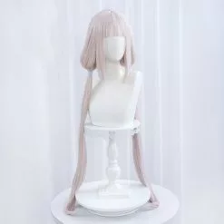 SHEYOU Nekopara Chocola Long Ponytails Brown Vanilla Kawaii Pink 100cm Heat Resistant Hair Cosplay Wig & Cap -Zentai shop online NEKOPARA Chocolat Chocola Long Ponytails Brown Vanilla Kawaii Pink 100cm Heat Resistant Hair Cosplay Wig Wig 4.jpg 640x640q80 4.jpg 4
