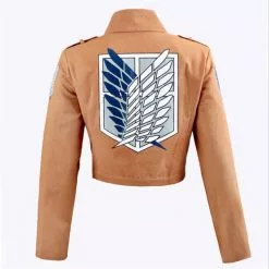 CosZtkhp Anime Attack On Titan Cosplay Shingeki No Kyojin Jacket Recon Corps Leather Skirt Hookshot Belts Suspenders Ackerman Costume -Zentai shop online New Anime Attack on Titan Cosplay Shingeki no Kyojin Jacket Recon Corps Leather Skirt Hookshot Belts 2.jpg 640x640q80 2.jpg 2