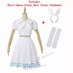 Novedan Anime Cosplay Beastars Haru Costume Lolita Dress Wig Ears Women Japanese School Uniform White Rabbit Halloween -Zentai shop online New Anime Cosplay Beastars Haru Costume Lolita Dress Wig Ears Women Japanese School Uniform White Rabbit 1.jpg 640x640q80 1.jpg 1
