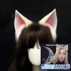 ManManGuGu Hand Made Kda Cat Fox Lol Ahri Cosplay Diy Ears Hairhoop Hairbands Headwear For Costume Accessories -Zentai shop online New Hand Made KDA New Cat Fox LOL Ahri Cosplay DIY Ears Hairhoop Hairbands Headwear For 1.jpg 640x640q80 1.jpg 1
