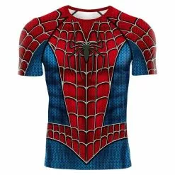 Cosplay&ware Spider Man Far From Home 3d Printed T Shirts Men Sleeve Compression Long Tops Male Cosplay Costume -Zentai shop online New Spider Man Far From Home 3D Printed T shirts Men Raglan Sleeve Compression Shirts 2019 2.jpg 640x640q80 2.jpg 2