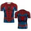 Cosplay&ware Spider Man Far From Home 3d Printed T Shirts Men Sleeve Compression Long Tops Male Cosplay Costume