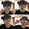 Cosplay&ware Type Creative Plastic Cute Will The Round Frame Funny Party Glasses Entertainment Game Novelty Toys