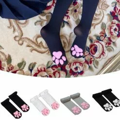 Cosplay&ware Over Knee Kawaii 3d Cat Pad Kitten Paw Socks Girl Lolita Cosplay Velvet Leggings Overknee Thigh High Long Stockings 60cm -Zentai shop online Over Knee Kawaii 3D Cat Pad Kitten Paw Socks Girl Lolita Cosplay Velvet Leggings Overknee Thigh 4.jpg 640x640q80 4.jpg 4