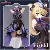 WOWO U Pre-sale Uwowo Game Genshin Impact Cosplay Fischl Costume Outfits Dress Halloween Carnival Uniforms