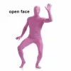 Cosplay&ware Pink Joji Zentai Suit Open Face Catsuit Halloween Costumes Adult Bodysuit Customized Stage Unitard Dance Wear