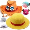 Cosplay&ware Portgas D Ace Monkey Luffy Tony Chopper Trafalgar Law Hat Cosplay Adult Unisex Cap Cartoon Costume Props Accessories