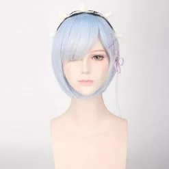 Cosplay&ware Rem Cosplay Wig Or Ram Wigs Re Zero Starting Life In Another World Costume Play Halloween Costumes -Zentai shop online REM Cosplay Wig Or RAM Cosplay Wigs Re Zero Starting Life In Another World Costume Play 3.jpg 640x640q80 3.jpg 3