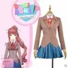 Novedan Sayori Yuri Natsuki Monika Cosplay Costume Doki Literature Club School Uniform Anime Halloween Costumes For Women