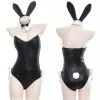 Cosplay&ware Sexy Cute Bunny Girl Faux Leather Material Rabbit Woman Set Good Quality Can Wear Out To Comic Show Kawaii Cosplay Costume