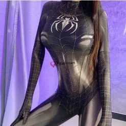 Daliclown Sexy Female Black Spandex Jumpsuit Zentai Suit Women Supergirl Superhero Bodysuit Cosplay Costume Party Carnival Fancy Dress -Zentai shop online Sexy Female Black Spandex Jumpsuit Zentai Suit Women Supergirl Superhero Bodysuit Cosplay Costume Party Carnival Fancy 5.jpg 640x640q80 5.jpg 5