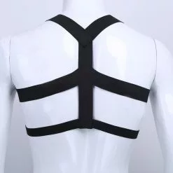 YiZYiF Sexy Halter Chest Harness Men Lingerie Clubwear Shoulder Elastic Strap Hollow Out Zentai Neck Straps -Zentai shop online Sexy Halter Chest Harness Men Lingerie Sexy Clubwear Shoulder Lingerie Elastic Strap Hollow Out zentai Men 3.jpg 640x640q80 3.jpg 3