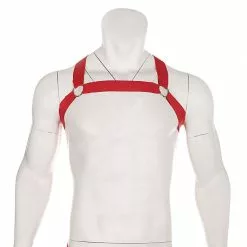 CLEVER-MENMODE Sexy Harness Straps Bondage Belt Underwear Men Fetish Hollow Lingerie Elastic Erotic Performance Costume Hombre