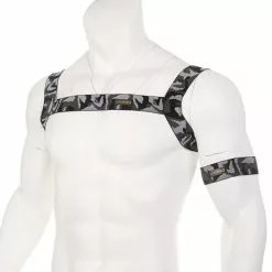 Cosplay&ware Sexy Lingerie Costume Men Hollow Out Harness Belt Body Chest Elastic Muscle Strap Male Exotic Performance Clubwear With Arm Band -Zentai shop online Sexy Lingerie Costume Men Hollow Out Harness Belt Body Chest Elastic Muscle Strap Male Exotic Performance 2.jpg 640x640q80 2.jpg 2