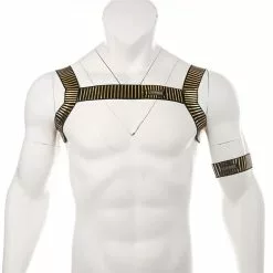 Cosplay&ware Sexy Lingerie Costume Men Hollow Out Harness Belt Body Chest Elastic Muscle Strap Male Exotic Performance Clubwear With Arm Band -Zentai shop online Sexy Lingerie Costume Men Hollow Out Harness Belt Body Chest Elastic Muscle Strap Male Exotic Performance 5.jpg 640x640q80 5.jpg 5