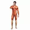 Cosplay&ware Sexy Unitard Anime Movie Hero Character Suit 3d Digital Print Muscle Jumpsuit Costume Men