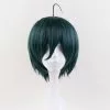 Cosplay&ware Shuichi Saihara Cosplay Wig Danganronpa V3 Killing Harmony Costume Play Wigs Halloween Costumes Hair & Cap