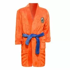 BOOCRE Son Goku Cosplay Costume Kids Adult Unisex Bathrobe Plush Bath Robe Sleepwear Pattern Pajamas -Zentai shop online Son Goku Cosplay Costume Kids Adult Unisex Bathrobe Plush Bath Robe Sleepwear Pattern Pajamas 4.jpg 640x640q80 4.jpg 4