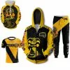 Cosplay&ware The Karate Kid Jacket Hoodie 3d Print Animation Clothes Cosplay Coat Sweatshirt Hooded Costume Tops Tee Pants Cos