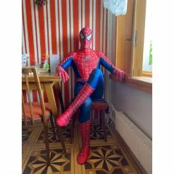 Cosplay&ware Triangle Glasses Raimi Costume Spandex 3d Print Halloween Cosplay Bodysuit Superhero Zentai Suit For Adult Kids -Zentai shop online Triangle glasses Raimi Costume Spandex 3D Print Halloween Costume Cosplay Bodysuit Superhero Zentai Suit for Adult 3.jpg 640x640q80 3.jpg 3