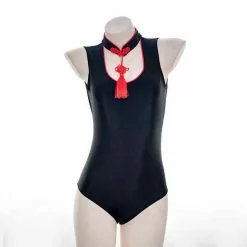 Cosplay&ware Two-dimensional Sexy Retro Style Cheongsam Dead Reservoir Water Chinese Girl One-piece Swimsuit Halter Pajamas Women -Zentai shop online Two dimensional sexy retro style cheongsam dead reservoir water Chinese style girl one piece sexy swimsuit 4.jpg 640x640q80 4.jpg 4