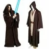 Takerlama Unisex Halloween Jedi Sith Knight Cloak Cosplay Adult Kids Hooded Robe Cape Costume