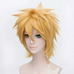 QIUQUE Uzumaki Wigs Golden Short Fluffy Shaggy Layered Heat Resistant Synthetic Hair Cosplay Costume Wig & Cap -Zentai shop online Uzumaki Wigs Golden Short Fluffy Shaggy Layered Heat Resistant Synthetic Hair Cosplay Costume Wig Wig Cap 2.jpg 640x640q80 2.jpg 2