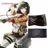 Vevefhuang Cosplay Attack On Titan Shingeki No Kyojin Leather Skirt Hookshot Belt Costume Chocolate Apron Xmas Carnival Daily