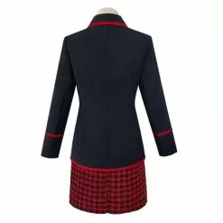 SYDanne Woman Men 6 Pcs The Umbrella Academy Number Five Cosplay Costume Halloween Dresses College Clothing