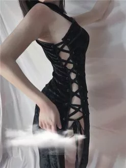 Cosplay&ware Women Sexy Cosplay Costume Cheongsam Anime Ladies Bodysuit Dress Lace Outfit Role Play Slim Fit Open Chest Uniform White Black -Zentai shop online Women Sexy Cosplay Costume Cheongsam Anime Ladies Bodysuit Dress Lace Outfit Role Play Slim Fit Open 9.jpg 640x640q80 9.jpg 9