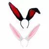 Cosplay&ware Women Sweet Lolita Cosplay Headband Plush Long Rabbit Bunny Ears Anime Hair Hoop