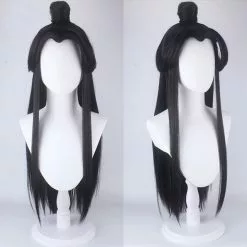 Cosfans Xie Lian Cosplay Costume Tian Guan Ci Fu Xielian Wigs Bamboo Hat Prop White Han Anime Outfit Unisex -Zentai shop online Xie Lian Cosplay Costume Tian Guan Ci Fu Cosplay Xielian wigs Bamboo Hat Prop White Han 4.jpg 640x640q80 4.jpg 4