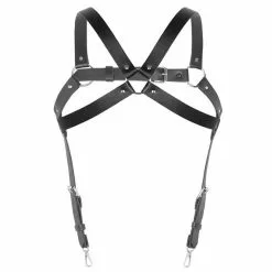 Cosplay&ware Yizyif Harness Men Body Bondage Fetish Adjustable Pu Leather X Back Chest Suspenders Belt Buckle Metal O-rings 9 Cosplay&ware Yizyif Harness Men Body Bondage Fetish Adjustable Pu Leather X Back Chest Suspenders Belt Buckle Metal O-rings -Zentai shop online YiZYiF Harness Men Body Bondage fetish Adjustable PU Leather X Back Body Chest Harness Suspenders Belt 3.jpg 640x640q80 3.jpg 3