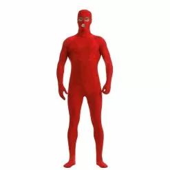 Cosplay&ware Zentai Suit Open Eyes And Mouth Skin Catsuit Halloween Costumes Unisex Unitard Customized Stage Dance Wear