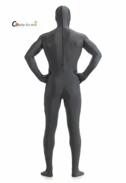Cosplay&ware Custom Adult Full Body Spandex Lycra Zentai Suit Sliver Black Tight Suits Pure Color Halloween Party Unitard -Zentai shop online custom free shipping Adult Full Body Spandex Lycra Zentai Suit Sliver Black Tight Suits Pure Color 2.jpg 640x640q80 2.jpg 2