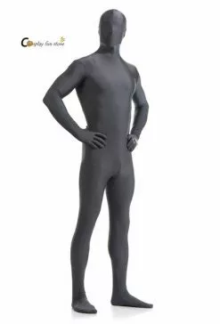 Cosplay&ware Custom Adult Full Body Spandex Lycra Zentai Suit Sliver Black Tight Suits Pure Color Halloween Party Unitard -Zentai shop online custom free shipping Adult Full Body Spandex Lycra Zentai Suit Sliver Black Tight Suits Pure Color 3.jpg 640x640q80 3.jpg 3
