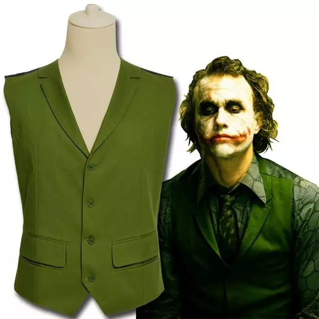 Cosplay&ware High-quality Cosplay Suit Halloween Mens Movie The Dark Knight Joker Costume Purple Jacket Full Sets 5 Cosplay&ware High-quality Cosplay Suit Halloween Mens Movie The Dark Knight Joker Costume Purple Jacket Full Sets - Image 5